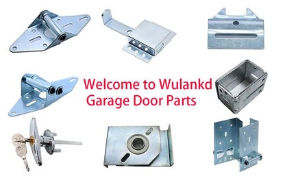 2 Packs Garage Door Hinges #2 with Galvanized Finish - Heavy Duty 14 Gauge Steel, Suitable for Residential/Light Commercial Garage Door Replacement - size: #2