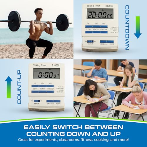 Sper Scientific Talking Lab Countdown Timer - size: 1 Pack