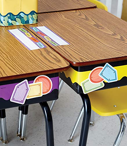 Carson Dellosa 36-Piece Colorful Wood Bulletin Board Cutouts - size: Regular, style: Wood Signs