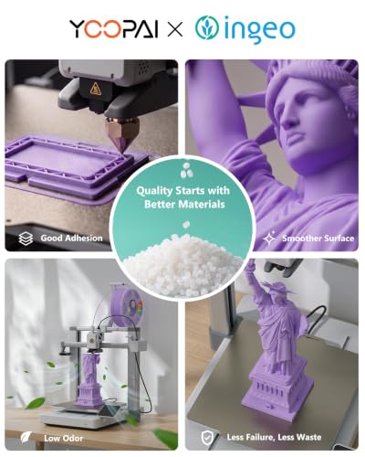 Matte PLA+ Filament 1.75mm, Soft Matte Finish, Reduced Layer Lines - color: Pastel Orange
