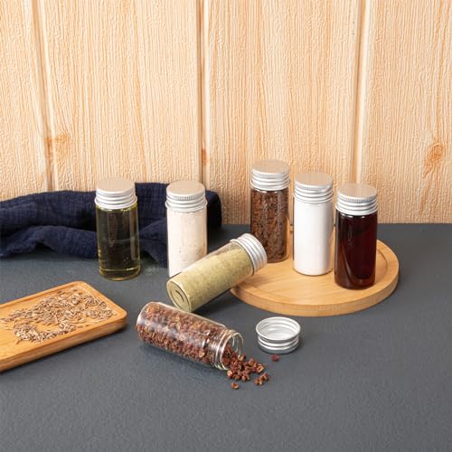 30ml Glass vials 30pcs,With aluminum screw cap30pcs Clear Glass Bottles - style: 30ml 30pcs
