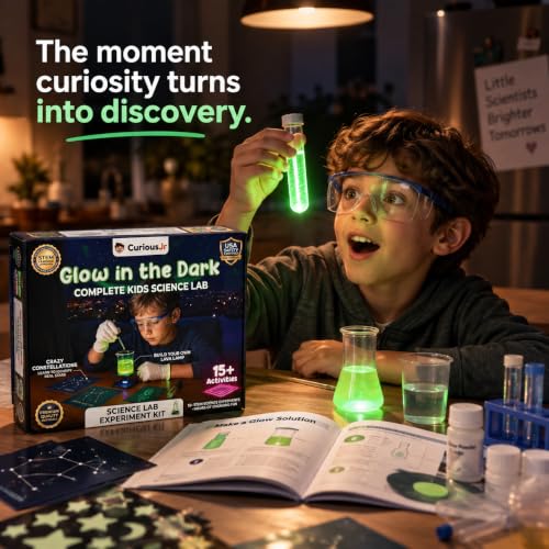 Science Experiments Kit for Kids 8-12 Years Old | Glow in the Dark