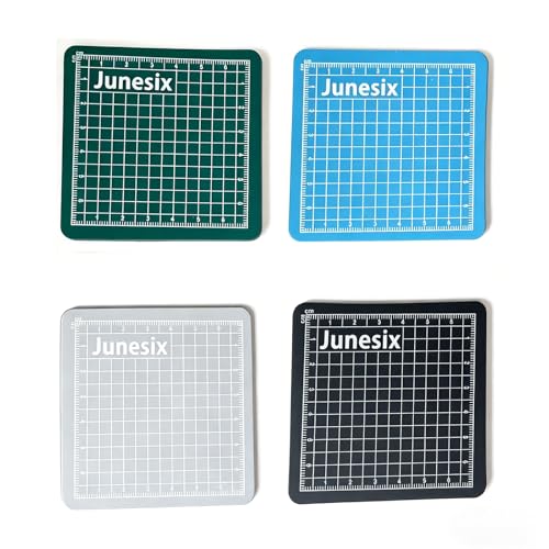 Self-Healing Cutting Mat, 4PCS Mini Sewing Mat with Double Sided Craft Cutting Board for Sewing, Crafts, Hobby, Fabric, Precision Scrapbooking Project