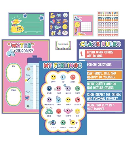 Carson Dellosa We Stick Together 107PC School Supplies, Incentives - color: Behavior Management