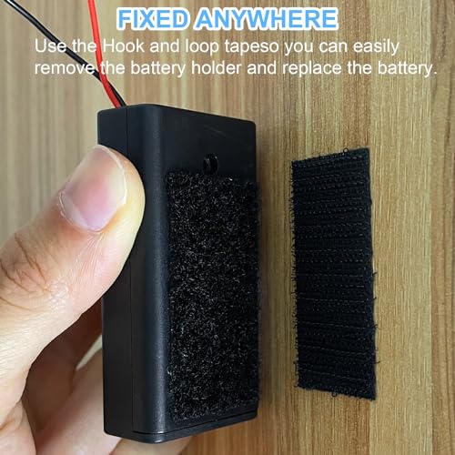 AA Battery Holder, 2 Pack 3 AA Battery Holder with Leads, with Switch, (3x1.5 Volt) 4.5V AA Battery Pack Box Holder (3 AA Battery Holder with Leads)