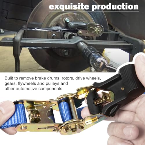 6980 Brake Drum and Rotor Puller Kit, Spreads Up to 12-3/4", Reach 5"