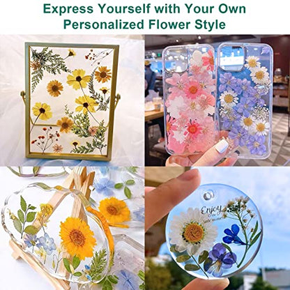 Professional Flower Press Kit 6 Layers 6.3 x 8.3 inch, Flower Pressing Kit for Adults Kids, Leaf Press,Great Gift Valentine's Day - color: wood