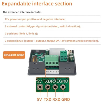 SMC04 High Power Stepper Motor Driver Controller for NEMA17 23 34 - style: SCM04