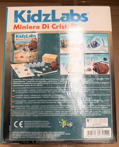 4M Kidzlabs Crystal Mining Kit, DIY Science Kit - Dig for gem Stones, For Boys & Girls Ages 5+ - style: Crystal Mining Kit
