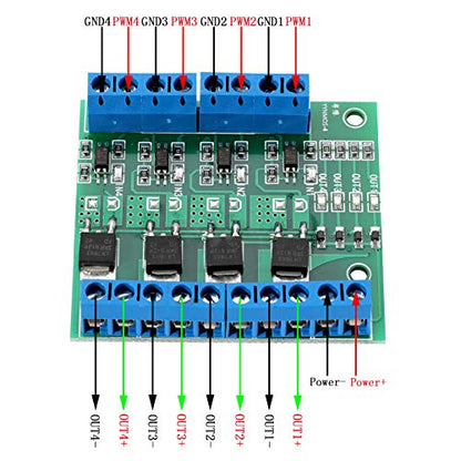 MOSFET Trigger Switch 4 Channel Drive Module 400W - style: FET 4