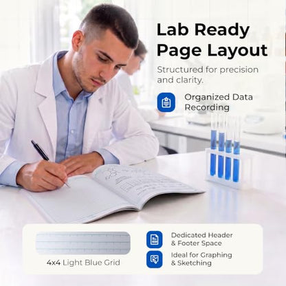 Scientific Notebook Company - Student Notebook O96P - color: White, size: 1 Pack