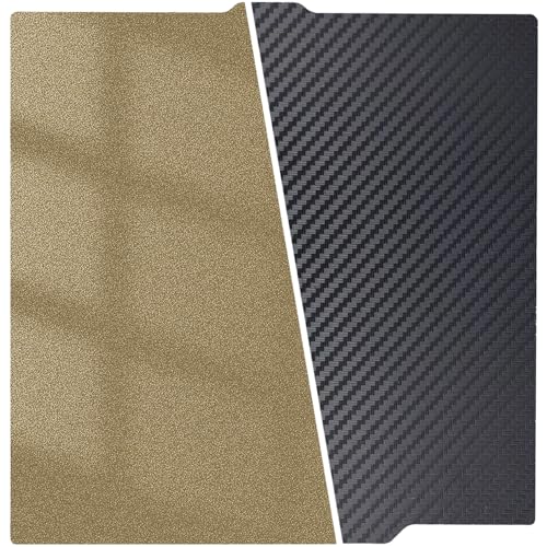 Double-Sided Centauri Carbon Build Plate Spring Steel PEI Sheet 260x271mm - size: 260x271