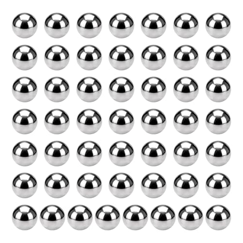 uxcell 50Pcs 7/16" Bearing Balls,316L Stainless Steel G200 Precision Balls - size: 7/16"