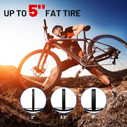 Rockland Foldable 2-Bike Rack, 200 lbs Capacity, Hitch Mount Bike Rack, Fits up to 5" Fat Tire Width and 50" Wheelbase, Bike Carrier Rack for 2" Receiver for Cars SUVs Vans RVs - size: 2-Bike Rack+200LBS (Hooks Design)