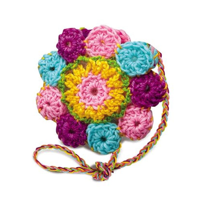 4M Knitting & Crochet Kit for Kids Ages 8-12 – Learn to Knit with French Knitting Reel, Crochet Hooks, Yarn, Scarf & Handbag Projects, Beginner Craft Set for Girls and Boys, STEM Arts & Crafts Gift - style: Knitting & Crochet