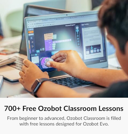 Ozobot Evo Coding Robot Kit | Ages 5-11 | STEM Coding for Kids & Teachers