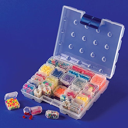 DotBox Small Set - 32 pcs - 31 Storage Boxes in a Carrying Case - size: Small Set