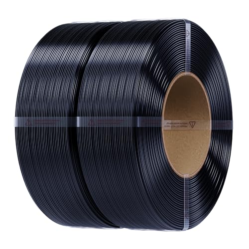 Creality PETG Filament Refill 1.75mm, 2kg, Black 2-Pack - color: 2*1kg Black & Black
