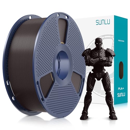 SUNLU PLA Plus Filament 1.75mm Chestnut Black 1KG - color: 1000g Pla Plus Chestnut Black, size: 1 kg