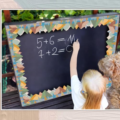 Outus 68 ft Mountain Bulletin Board Borders, 2.99 Inches - size: 2.99 Inches, style: Moving Mountains