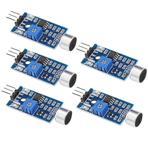 5PCS High Sensitivity Sound Microphone Sensor Detection Module for Arduino AVR PIC