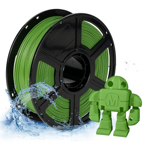 FLASHFORGE PETG Pro Filament 1.75mm Green, 3D Printer Filament 1kg (2.2lbs) Spool, Dimensional Accuracy +/- 0.02mm, 3D Printing Filament for Various Mechanical Parts, Waterproof Parts - color: Green