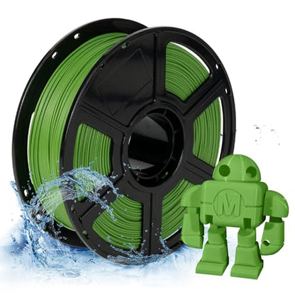 FLASHFORGE PETG Pro Filament 1.75mm Green, 3D Printer Filament 1kg (2.2lbs) Spool, Dimensional Accuracy +/- 0.02mm, 3D Printing Filament for Various Mechanical Parts, Waterproof Parts - color: Green