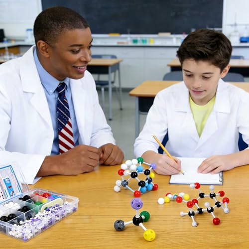 Chemistry Molecular Model Kit (136 Pcs) for Student and Teacher - color: 136pcs Kit