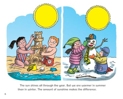 Sunshine Makes the Seasons: A Hands-On STEM Picture Book About Earth's Orbit Around the Sun for Kids (Ages 4-8) (Let's-Read-and-Find-Out Science 2)