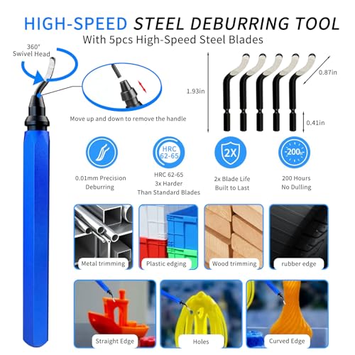 70PCS 3D Printer Tools Kit 3D Printing Accessories for FDM/SLA Printers