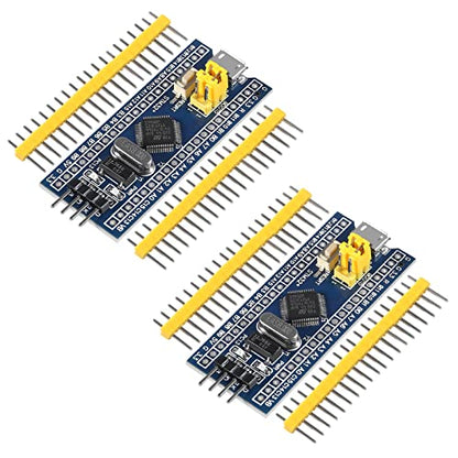 2PCS STM32F103C6T6 ARM STM32 Minimum System Development Learning Board Module - size: 2PCS
