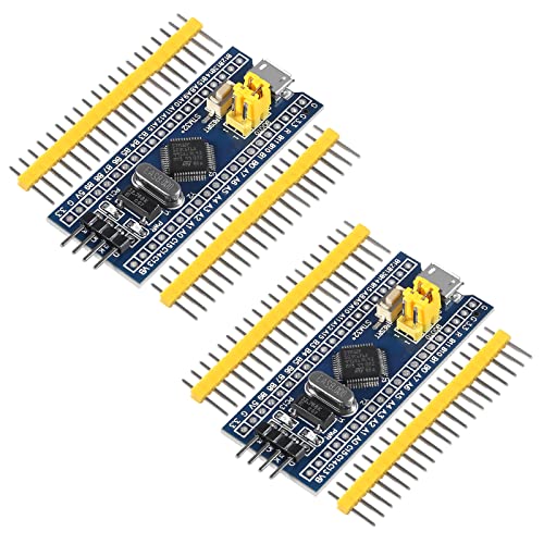 2PCS STM32F103C6T6 ARM STM32 Minimum System Development Learning Board Module - size: 2PCS