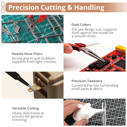 KAMTOP 96-Piece 3D Printer Tool Kit, 3D Printing Accessories