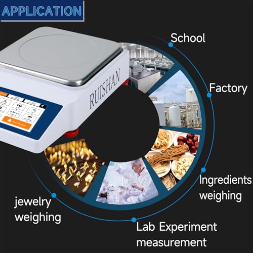 5kg x 0.01g Smart Lab Analytical Balance - 5 Modes, 19 Units & Custom Units - size: 5000 g / 0.01 g (6 Weighing Functions)