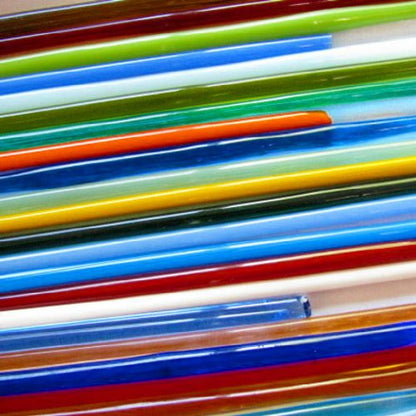 Devardi Glass Handmade 1 lb Sampler COE 104 Glass Rods, Lampwork, Beadmaking