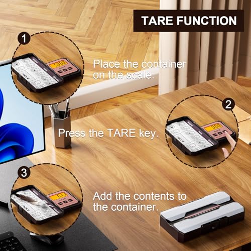 Digital Pocket Scale 300g x 0.01g, High-Precision Gram Scale