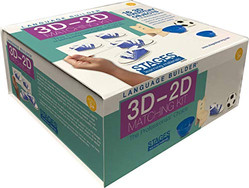Stages Learning Language Builder: 3D-2D Matching Kit: Everyday Objects, Multi - style: Everyday Objects