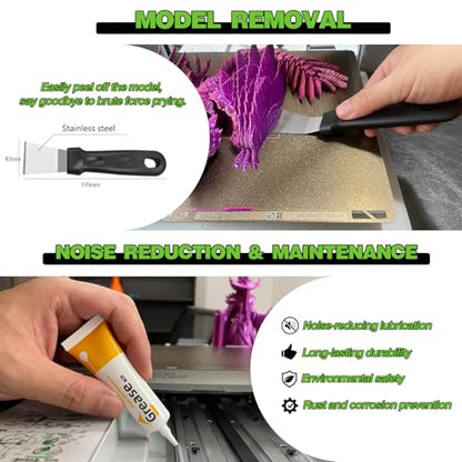3D Printing Tool Kit with Deburring Removing Scrapers Tools for Bambu Lab - style: Wooden crate - Master 3D