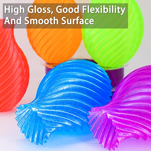 PETG Filament 1.75mm, Clear Transparent Filament 5 Colors, 3D Printer Filament Bundle Multicolor, 1.75 PETG +/- 0.02mm, 3D Printing Red Green Blue Purple Orange 200g x 5 Spools - color: 5 Pack Petg