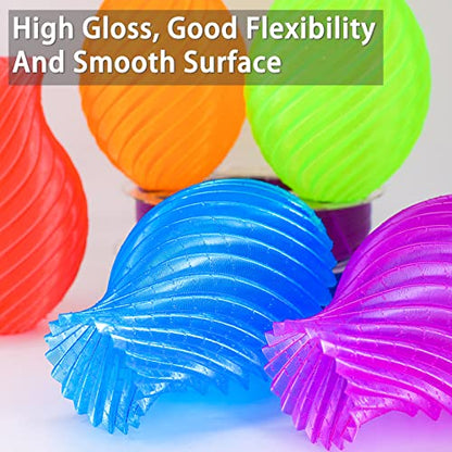 PETG Filament 1.75mm, Clear Transparent Filament 5 Colors, 3D Printer Filament Bundle Multicolor, 1.75 PETG +/- 0.02mm, 3D Printing Red Green Blue Purple Orange 200g x 5 Spools - color: 5 Pack Petg