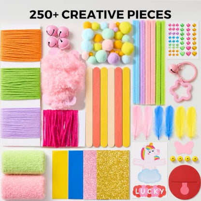 Jar Melo Crafts for Kids Ages 4-8, 21-Project Arts and Crafts Kit
