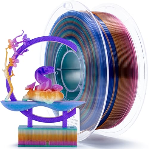 ZIRO Fast Color Change PLA, Transluent Filament 1.75mm, Crystal Prism - color: Cyrstal Prism