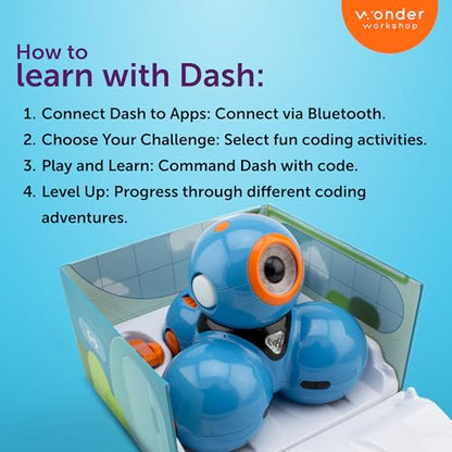 Wonder Workshop Dash Robot - Coding Robots for Kids 6 and Older - size: Dash Robot
