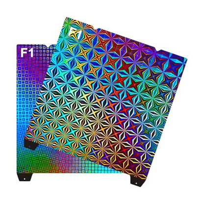 3D Printer Build Plate Double-Sided Smooth Surface F1 Spring Steel Sheet - 235x235mm Compatible with Creality K1/Ender 3 V3 SE/KE/S1 Pro/V2 Neo & Sovol SV05/SV06 - color: Green
