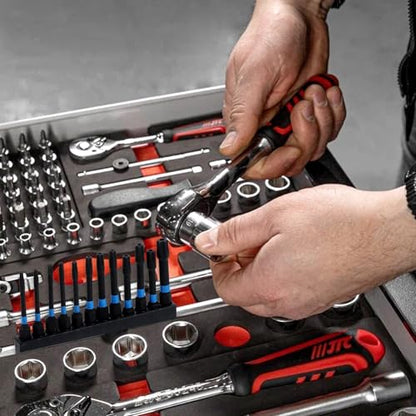10PCS 12 Holes Hex Shank Bit Holder, Plastic Hex Shank Screwdriver Bit Holder, Screwdriver Bit Holder Storage Organizer, Screw Driver Holders Organizers Case for 1/4 Inch Hex Shank