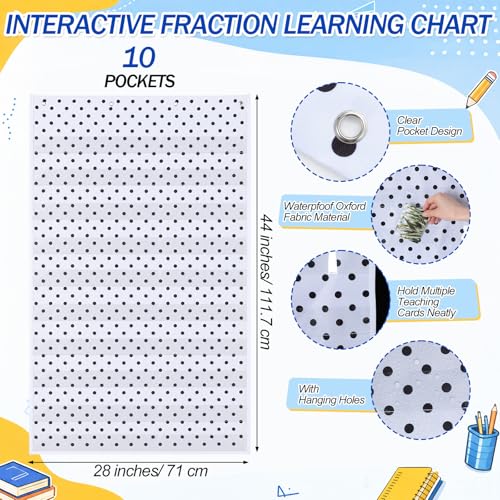 Novabright 6 Adjustable Pocket Chart Stand, Classic, Black White - color: Black White, size: Classic