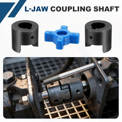 MECCANIXITY Flexible Coupling Coupler Set, 5/8" to 43/64" L070 Black - size: 5/8" to 43/64"