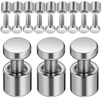 NUOBESTY Standoff Screws with Caps M4*12 12 Sets