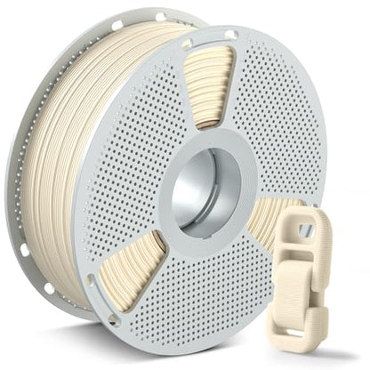 SUNLU Nylon Filament 1.75mm, Nylon 6+66 PA Filament, 1KG, Natural White - color: 1kg Nylon Natural (Hex Code: #F6f2e8), size: Nylon