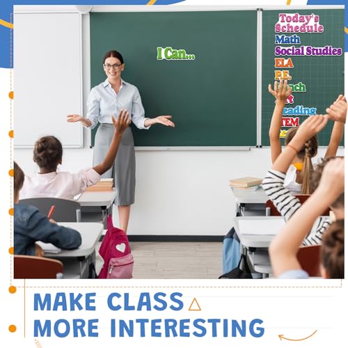16 Pcs Classroom Schedule Magnets, Course Labels, Course Schedules - style: Course Schedules